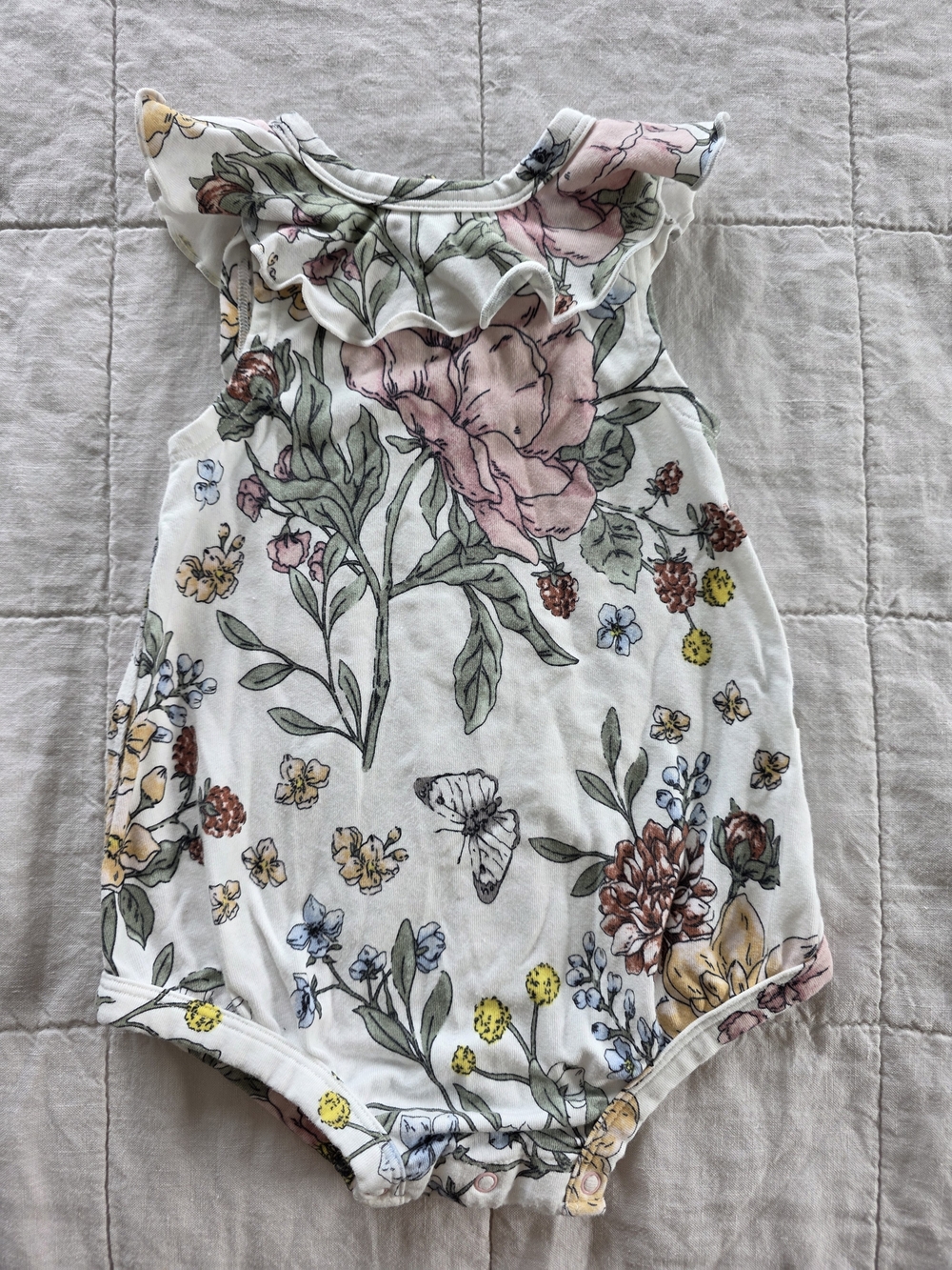 Loulou Lollipop Floral Bubble Suit